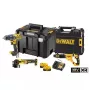 DEWALT 18V XR Cordless 3-Piece Combo Kit DCK327P2T (DCD791, DCG405, DCH263) with 2 x 5.0Ah Batteries, Charger & TSTAK Cases