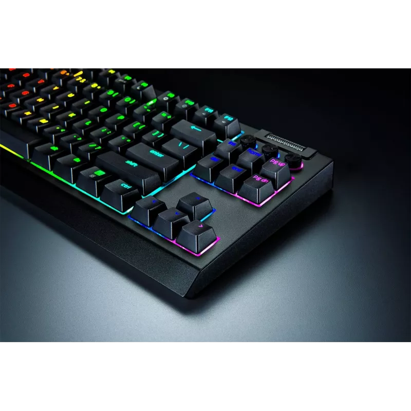 Razer BlackWidow V4 Tenkeyless HyperSpeed Orange Switch Keyboard - US Layout