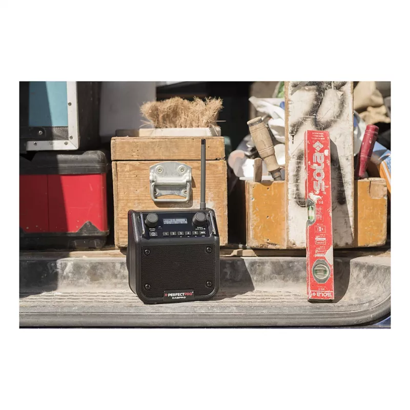 PerfectPro DABPRO Job Site Radio DAB+ FM Bluetooth IP65 Black