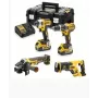 DEWALT DCK440P2T-QW 18V 4-Piece Cordless Combo Kit (2x5.0Ah, XR Li-Ion, Brushless)