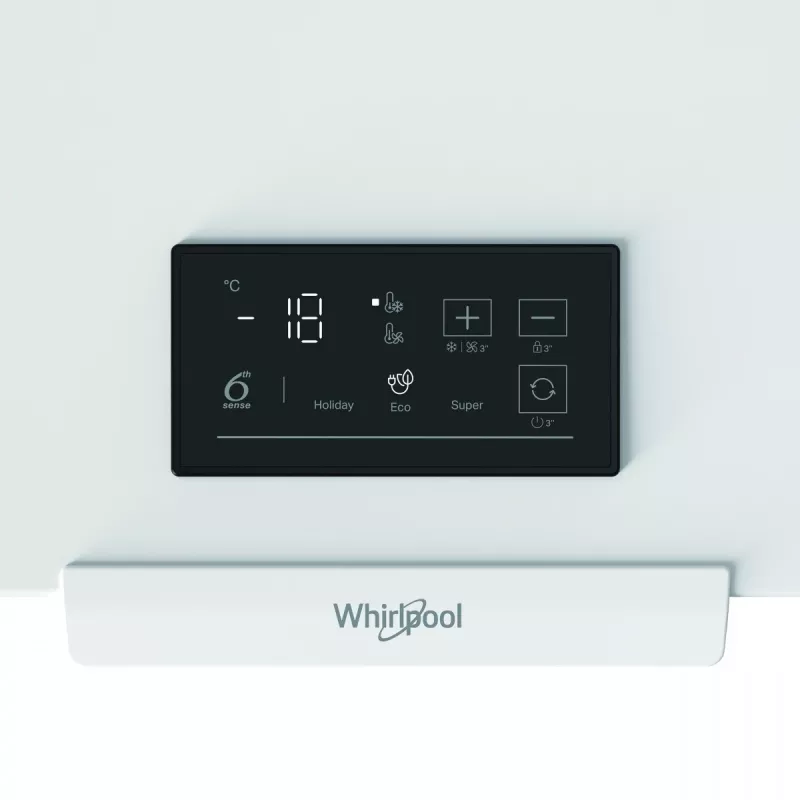 WHIRLPOOL Chest Freezer W3RHS19EW1, 197 L, White, Energy Class E