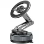 USAMS ZJ087 Universal Magnetic Phone Holder for Car, Home, Office - Black