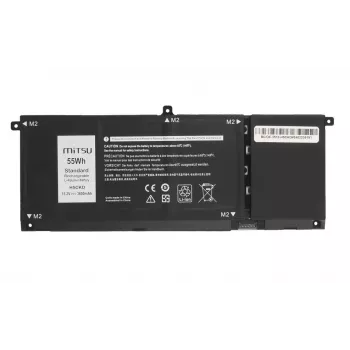 MITSU Battery H5CKD for Dell Inspiron 5400 5401 5402 5406 5501 5508 3600 mAh (55 Wh) 15.2V