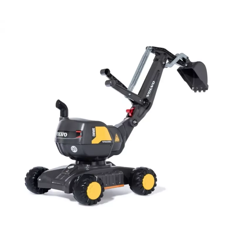 MILLY MALLY Rolly Toys Digger Volvo Ride-On Toy