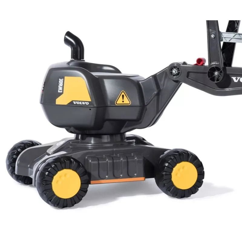 MILLY MALLY Rolly Toys Digger Volvo Ride-On Toy