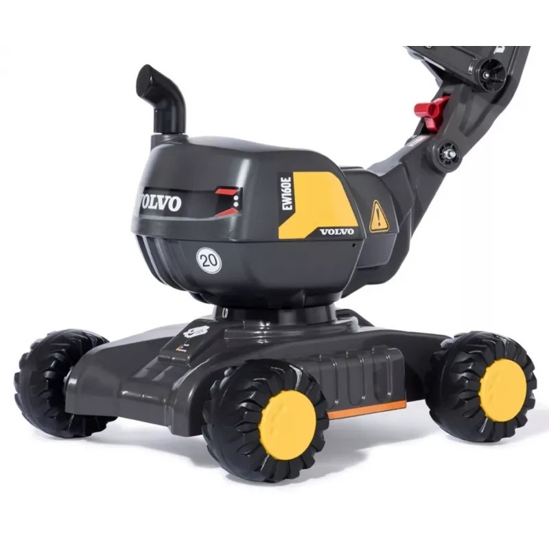 MILLY MALLY Rolly Toys Digger Volvo Ride-On Toy