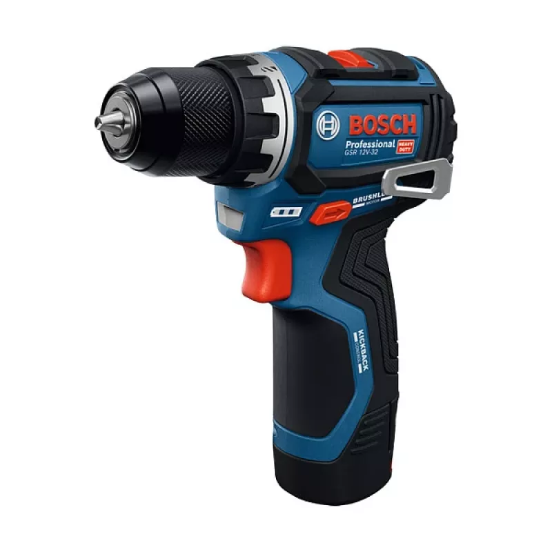 Bosch GSR 12V-32 Professional Cordless Drill/Driver 12V Blue/Black Li-Ion