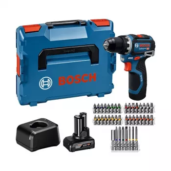 Bosch GSR 12V-32 Professional Cordless Drill/Driver 12V Blue/Black Li-Ion