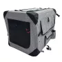 ZOLUX NOMAD S Foldable Fabric Travel Pet Carrier 42x60x42cm Grey