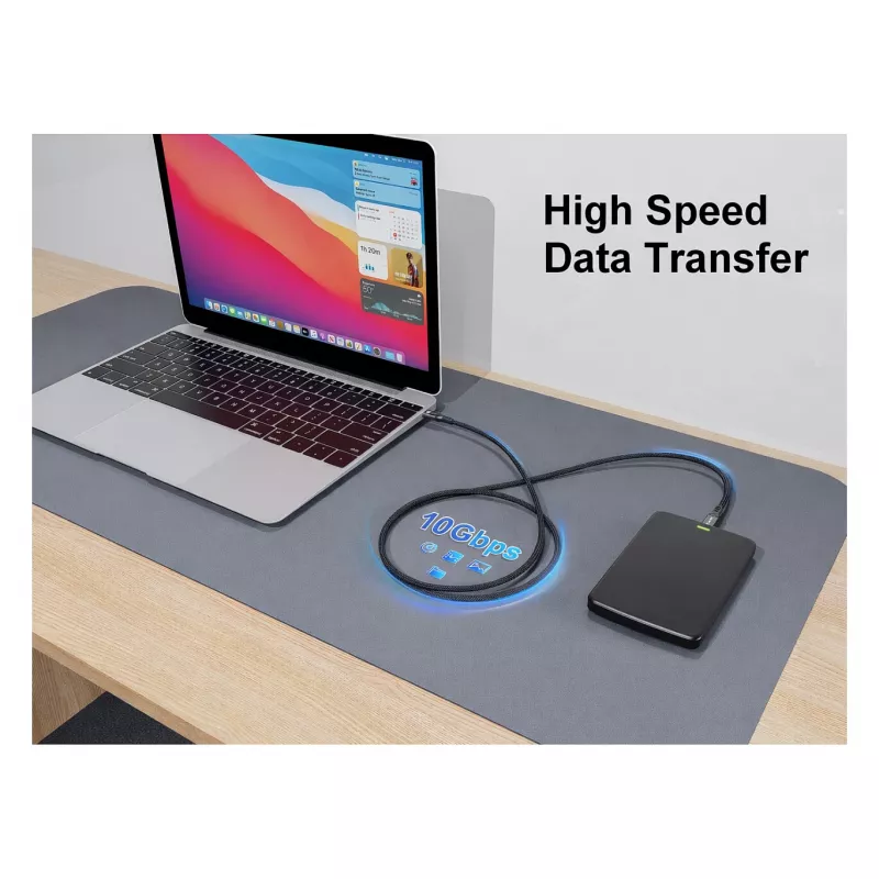 Equip USB 3.2 Gen 2 USB-C to USB-C Active Optical Cable 15m Black
