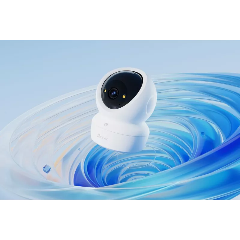 EZVIZ H6c G1 4K Spherical IP Security Camera Indoor, 4K UHD, 3840x2160, Wi-Fi, Ethernet, Night Vision, Two-Way Audio, AI Detection, Ceiling/Wall/Desk Mount