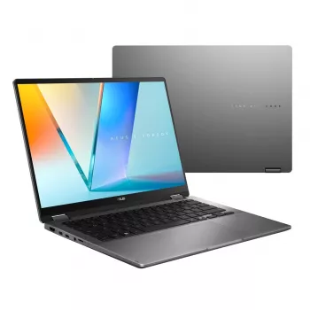 ASUS Vivobook 14 Flip TP3407SA-SG146W Ultra 5 226V 14.0 inch WUXGA Touch 60Hz 300nits AG 16GB LPDDR5X 512GB SSD Intel Arc Graphics FHD Cam 70WHrs Win11 Matte Gray