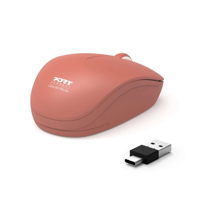 PORT DESIGNS PORT CONNECT Mouse Collection II Wireless 2.4 GHz Orange