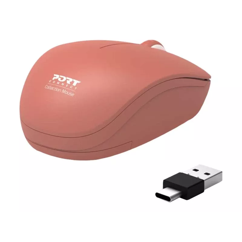 PORT DESIGNS PORT CONNECT Mouse Collection II Wireless 2.4 GHz Orange