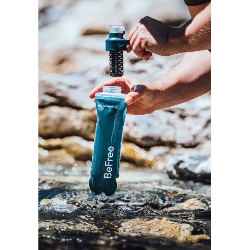 Katadyn BeFree Filter AC 0.5L Water Bottle - Slate Blue