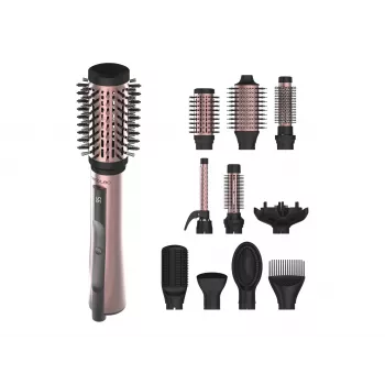 Cecotec CeramicCare 10in1 AirBrush Hot Air Brush 1200W Black/Pink