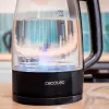Cecotec ThermoSense 320 Clear Electric Kettle 2200 W 1.7 L Glass Black/Transparent