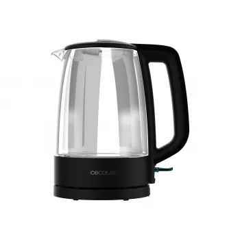 Cecotec ThermoSense 320 Clear Electric Kettle 2200 W 1.7 L Glass Black/Transparent
