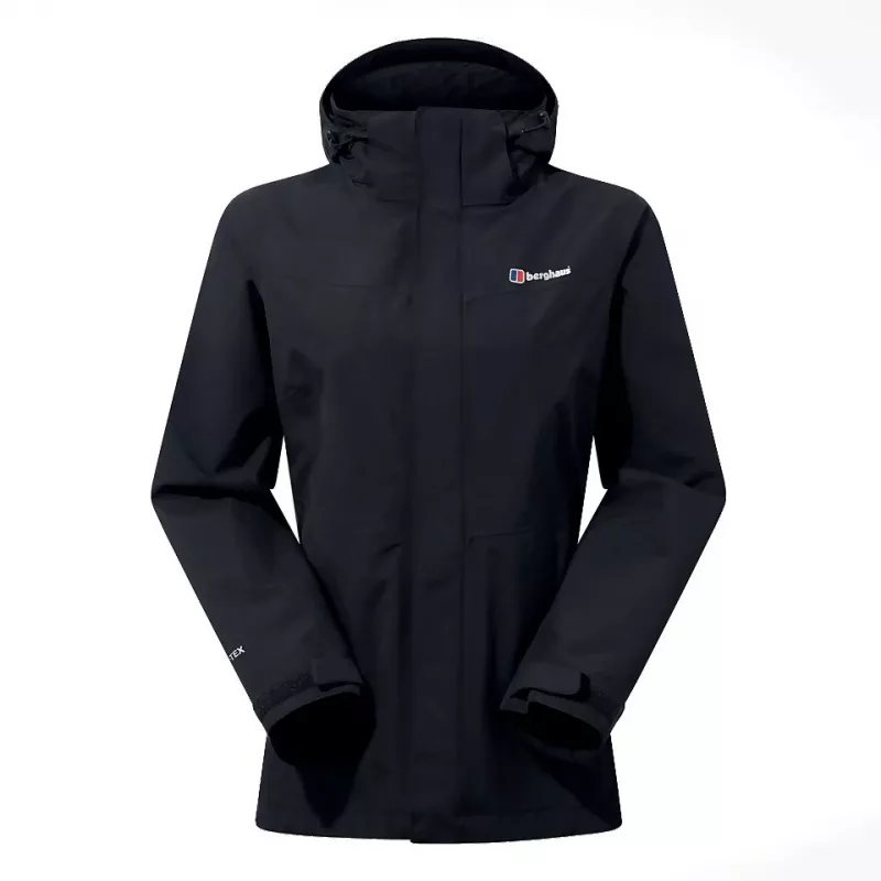 Berghaus Hillwalker Gore-Tex InterActive Jacket - Women's Jacket, Size S (Black)