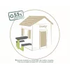 SMOBY Life Children's Picnic Table Green/Grey
