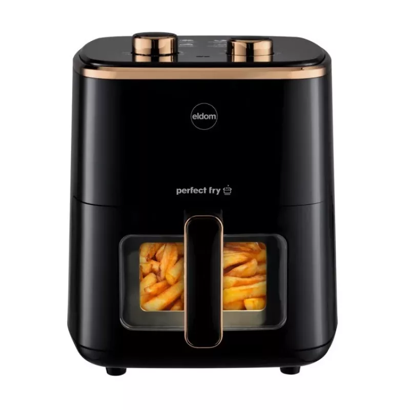ELDOM FR45 FRITELO 1500 W Fat-Free Fryer, Black