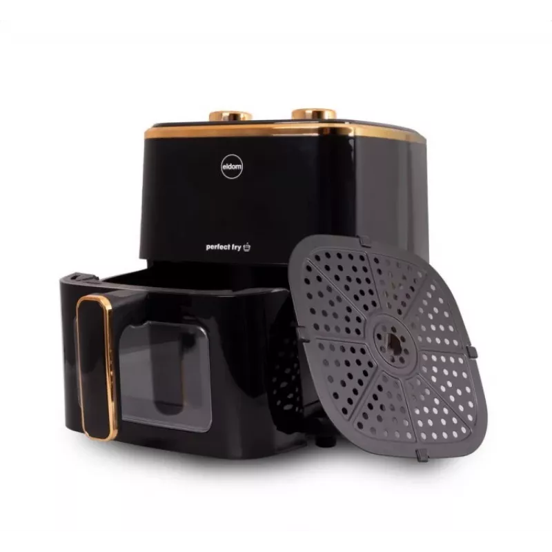 ELDOM FR45 FRITELO 1500 W Fat-Free Fryer, Black