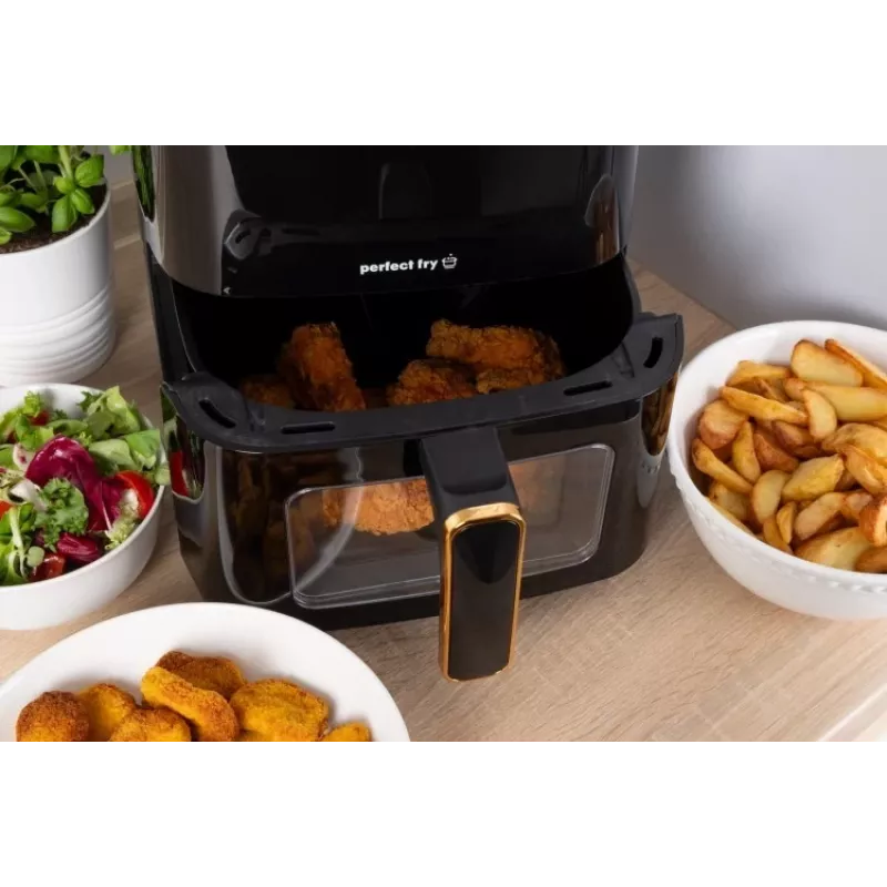 ELDOM FR45 FRITELO 1500 W Fat-Free Fryer, Black
