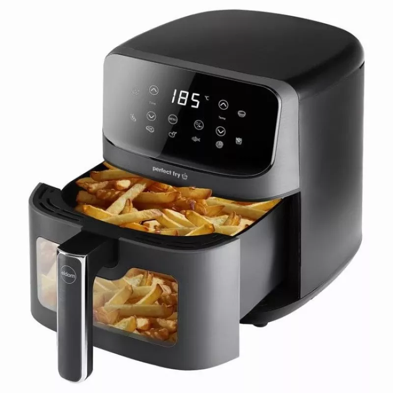 ELDOM FR45 FRITELO 1500 W Fat-Free Fryer, Black