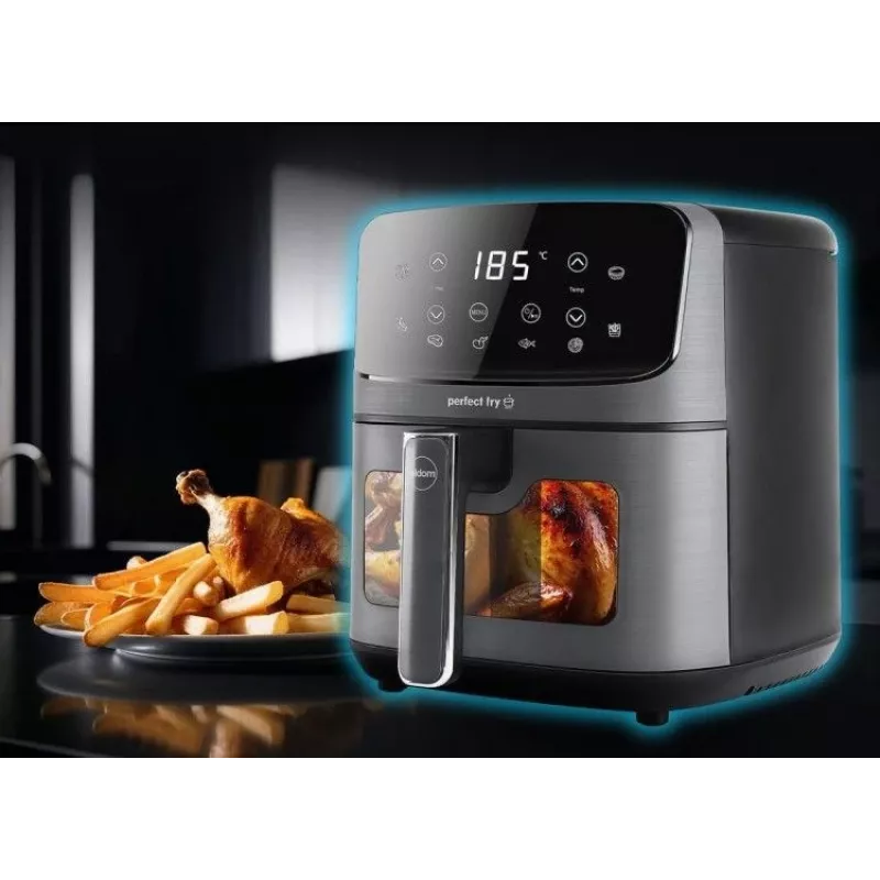 ELDOM FR45 FRITELO 1500 W Fat-Free Fryer, Black
