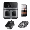 ELDOM FR45 FRITELO 1500 W Fat-Free Fryer, Black
