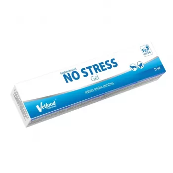 VetFood No Stress Gel 15ml - Calming Supplement for Dogs & Cats