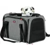 ZOLUX NOMAD L Expandable Pet Carrier 48×30.8×30.5 cm Grey/Black