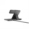 Gembird TA-WPC31S-01-BK 3-in-1 Foldable Wireless Charger Stand, 15W, Samsung Watch, Black