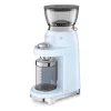 Smeg CGF03PBEU Coffee Grinder, 15 Grind Settings, 240g Bean Capacity, 150W, Pastel Blue