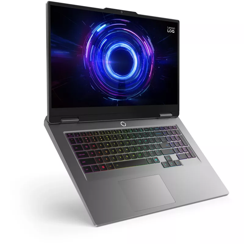 Lenovo LOQ 17IRX10 83JH Gaming Laptop - 17.3 inch FHD IPS 144Hz, Intel Core i5-13450HX, 24GB DDR5 RAM, 1TB NVMe SSD, NVIDIA GeForce RTX 5050 6GB, Windows 11 Home, Storm Grey