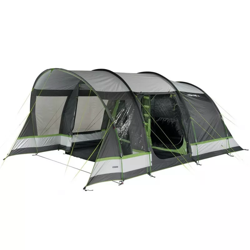 High Peak Garda 5.0 4-Person Tunnel Tent Green/Light Grey