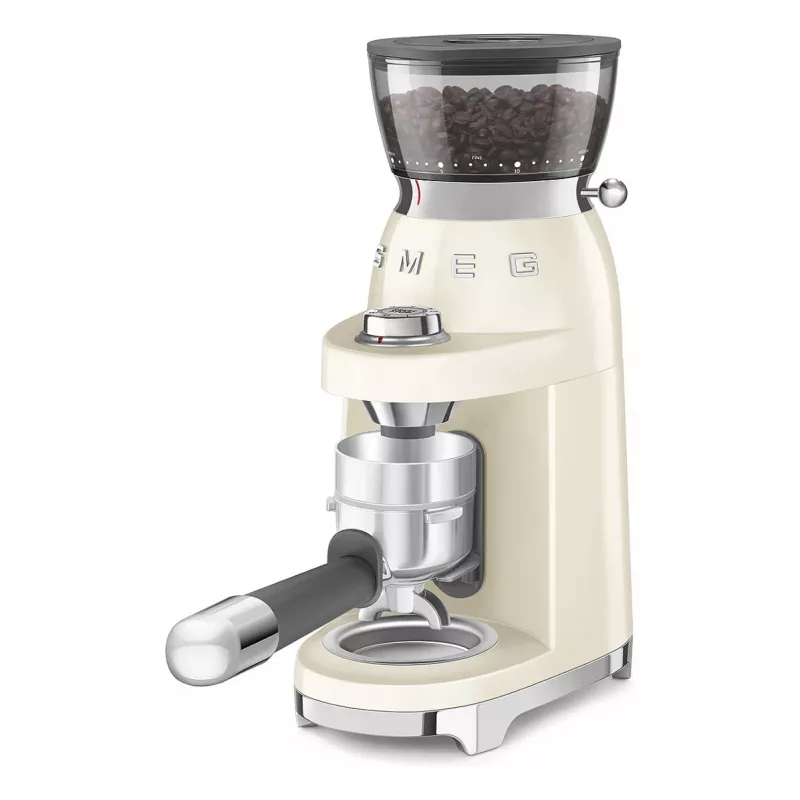Smeg CGF03CREU Coffee Grinder 150 W Cream