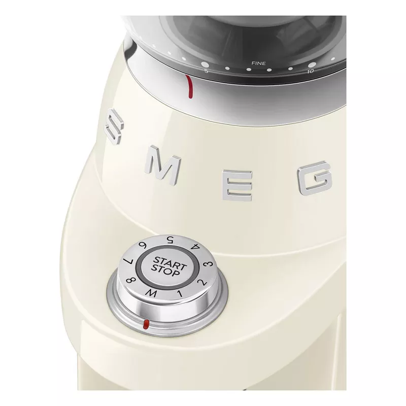 Smeg CGF03CREU Coffee Grinder 150 W Cream
