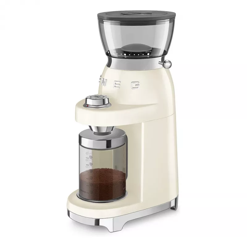 Smeg CGF03CREU Coffee Grinder 150 W Cream