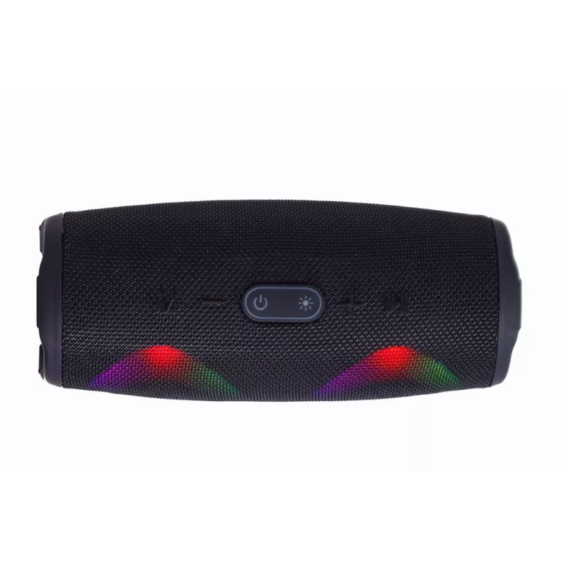 Gembird SPK-BT-LED-02 Portable Bluetooth Party Speaker, 10W, Black