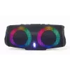 Gembird SPK-BT-LED-02 Portable Bluetooth Party Speaker, 10W, Black