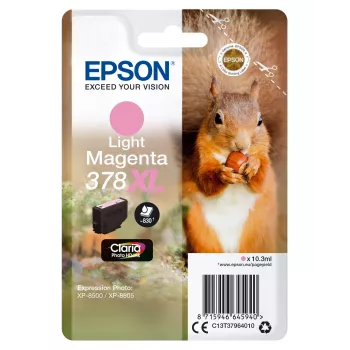 Epson 378XL Light Magenta Ink Cartridge - 10.3 ml - XL - Original - Claria Photo HD