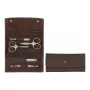 ZWILLING Manicure Pedicure Set 5-Piece with Nail Scissors, Leather Case, Black