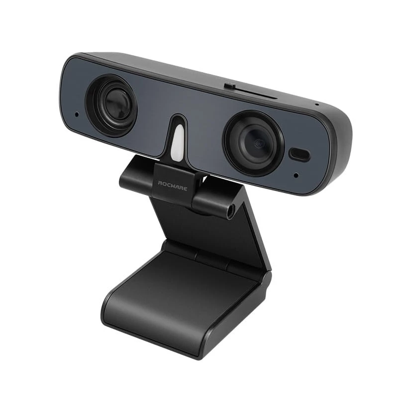 ROCWARE RC08P Camera, Black, USB, 1080i/720p, Built-in Microphone