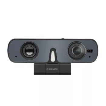 ROCWARE RC08P Camera, Black, USB, 1080i/720p, Built-in Microphone