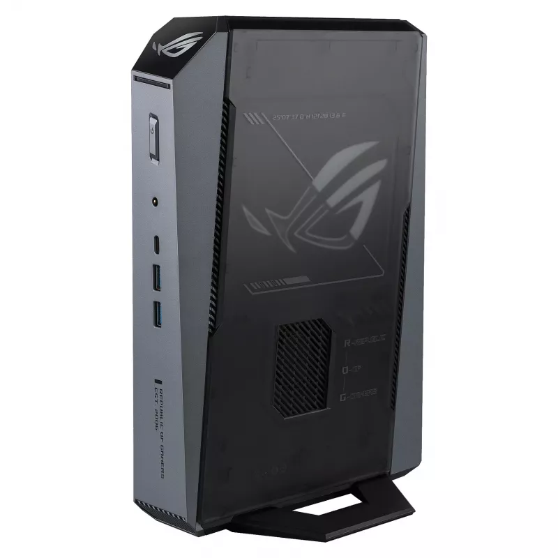ASUS ROG GR70-N90043AN Mini Gaming PC, AMD Ryzen 9 8940HX, 16GB DDR5, 1TB SSD, RTX 5060, Windows 11 Pro, Black