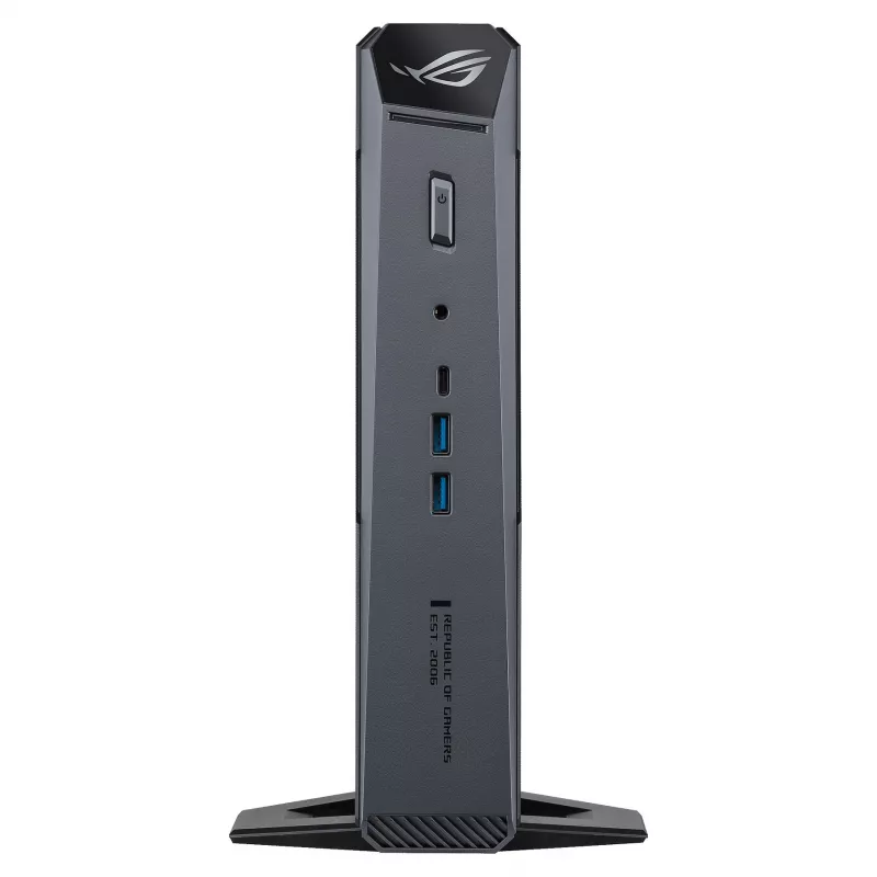 ASUS ROG GR70-N90043AN Mini Gaming PC, AMD Ryzen 9 8940HX, 16GB DDR5, 1TB SSD, RTX 5060, Windows 11 Pro, Black
