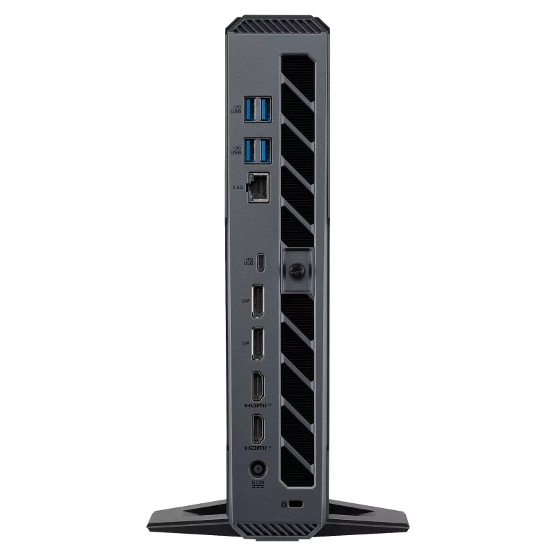 ASUS ROG GR70-N90043AN Mini Gaming PC, AMD Ryzen 9 8940HX, 16GB DDR5, 1TB SSD, RTX 5060, Windows 11 Pro, Black