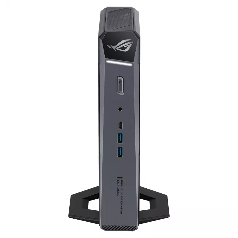 ASUS ROG GR70-N90043AN Mini Gaming PC, AMD Ryzen 9 8940HX, 16GB DDR5, 1TB SSD, RTX 5060, Windows 11 Pro, Black