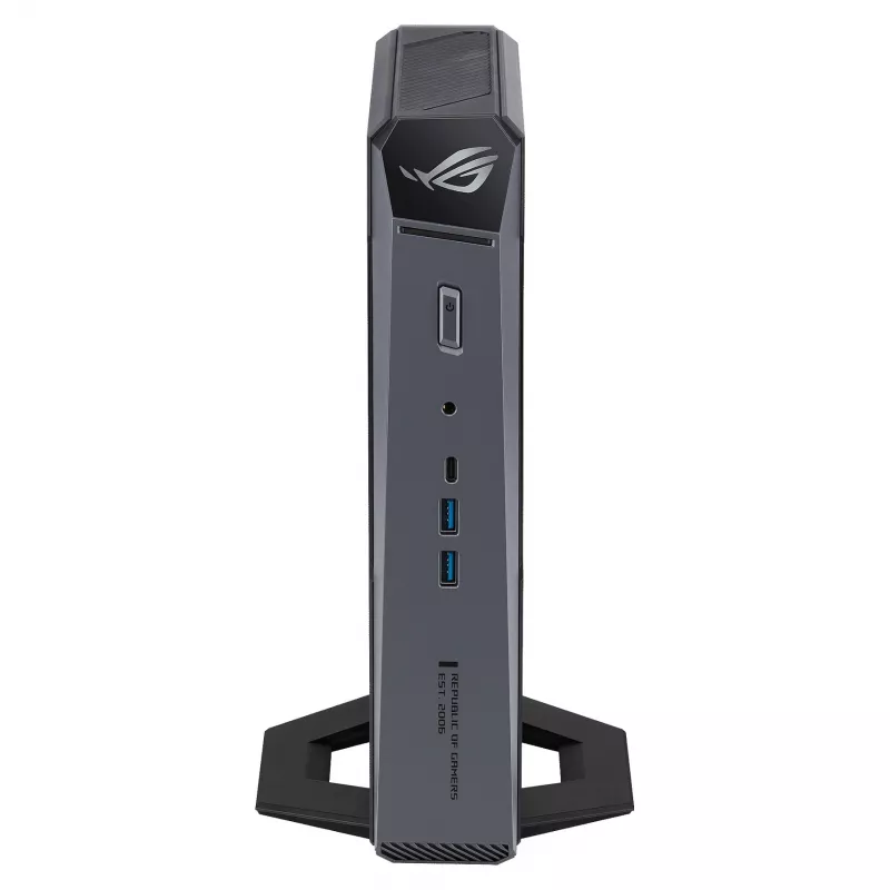 ASUS ROG GR70-N90043AN Mini Gaming PC, AMD Ryzen 9 8940HX, 16GB DDR5, 1TB SSD, RTX 5060, Windows 11 Pro, Black